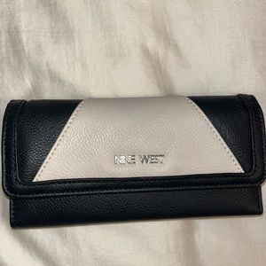 Nine West wallet with check slip